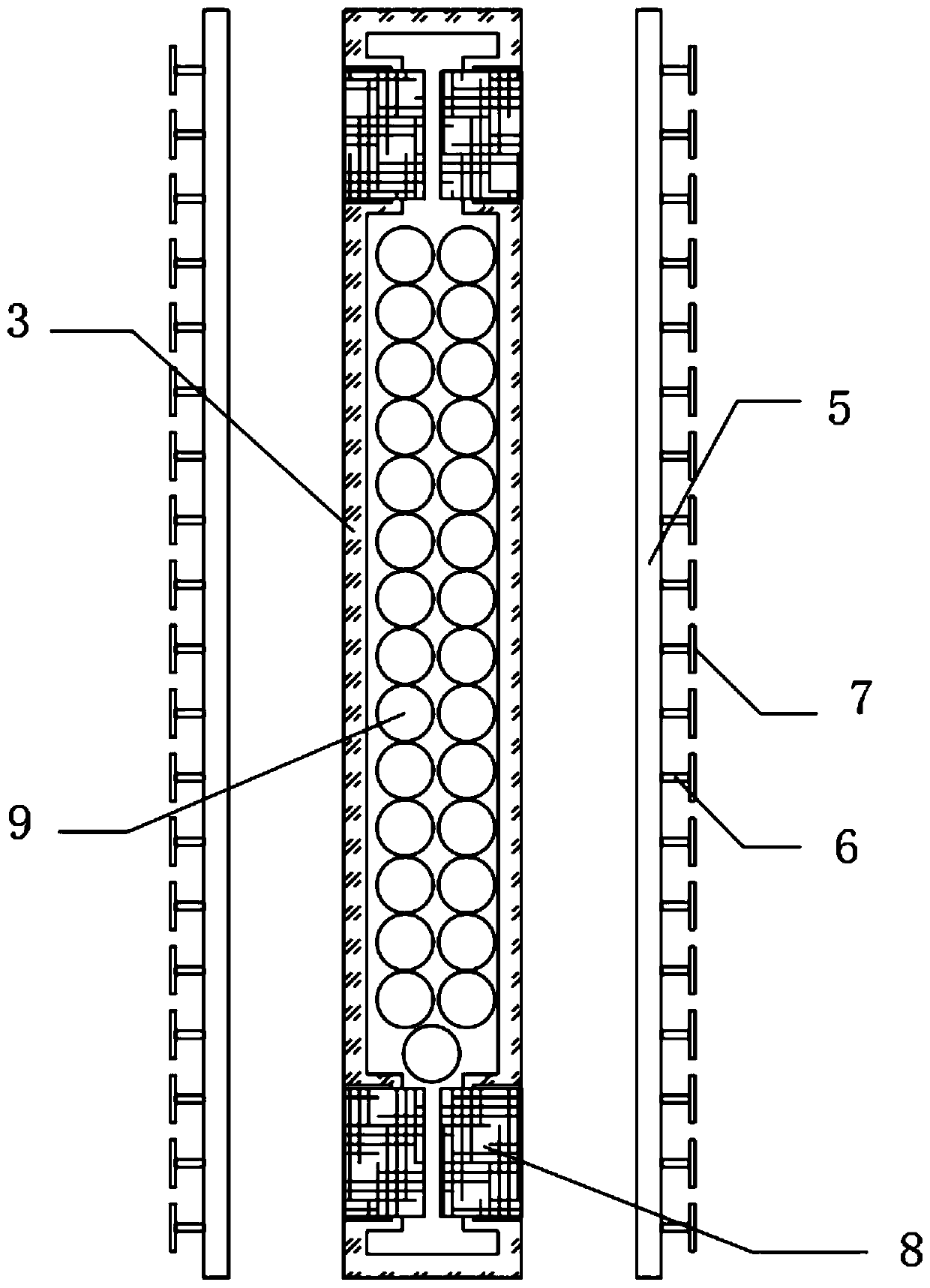 Electric vehicle with fireproof device