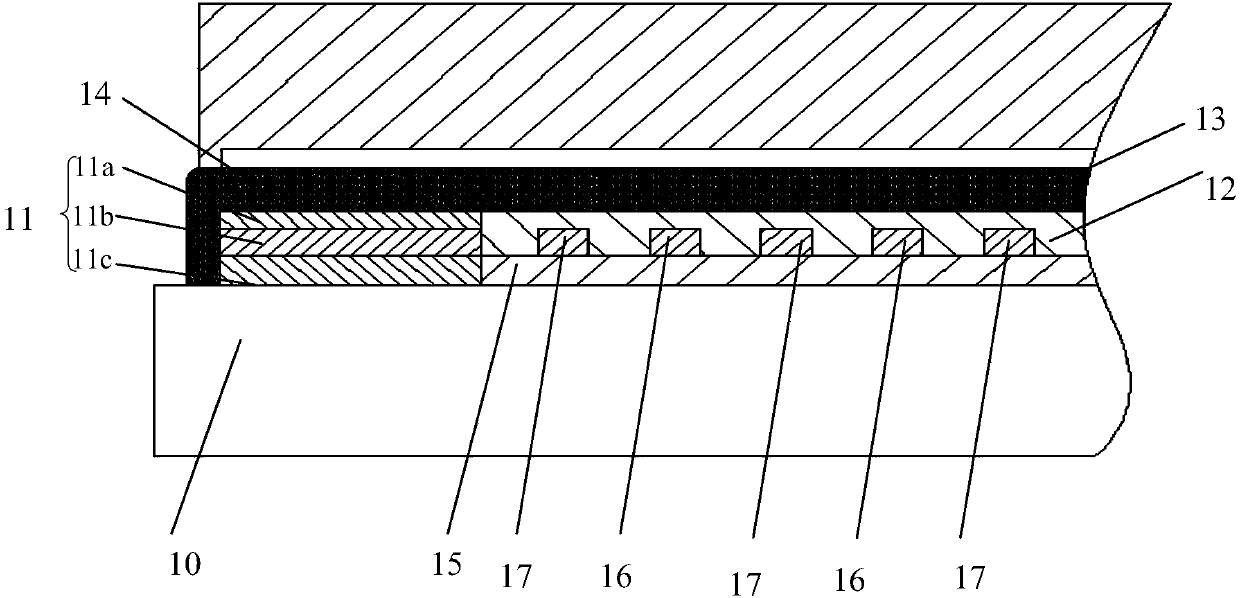 Bus electrode framework, thermosensitive printing head and preparation method of thermosensitive printing head