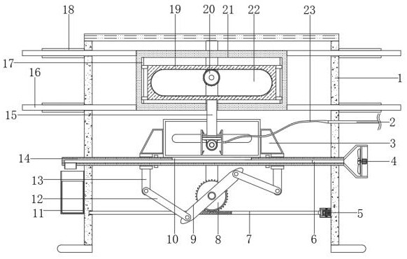 Strip-shaped arc end workpiece polishing equipment for machining