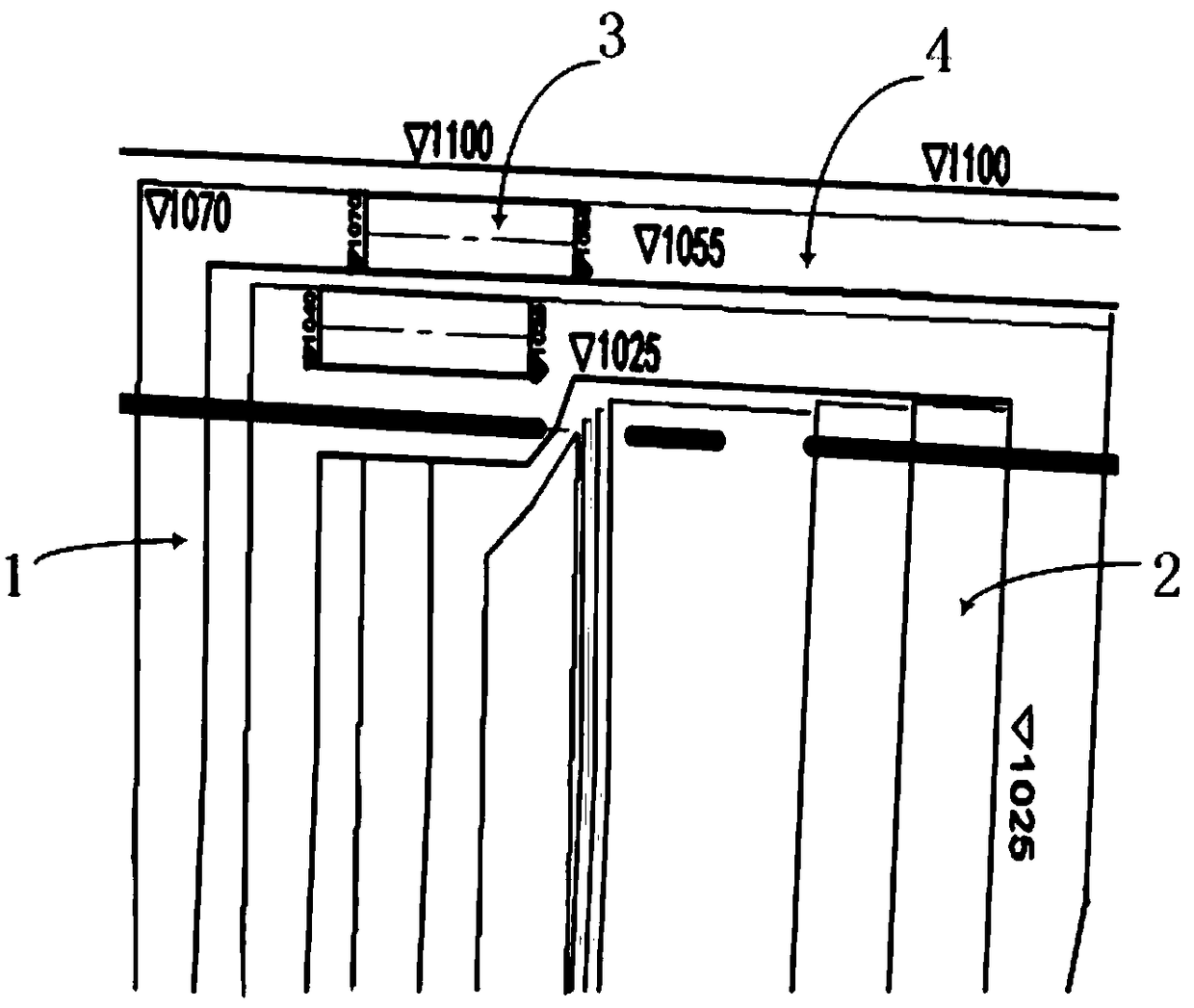 Open pit coal mine dumping method