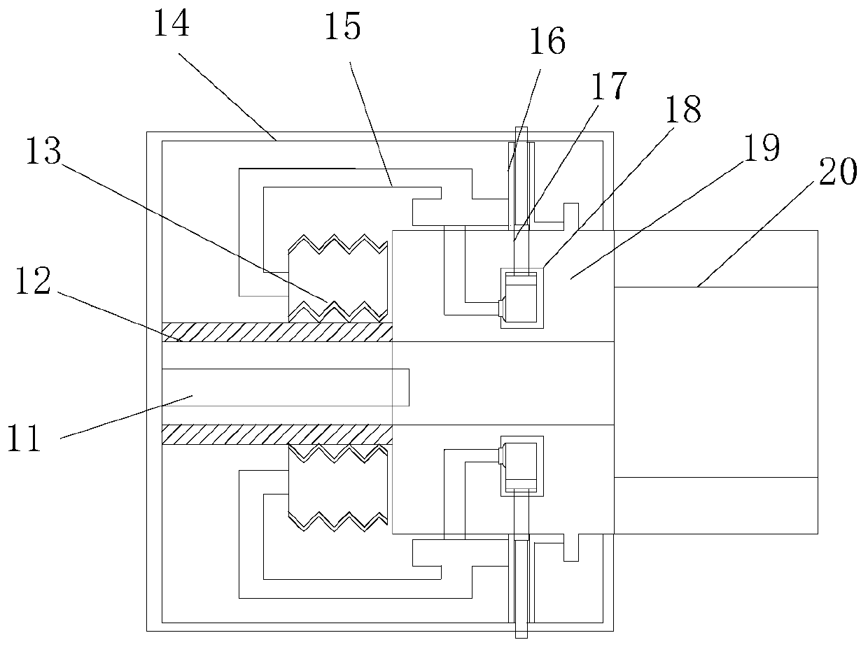 A three-phase digital display instrument with quick disconnection of wires