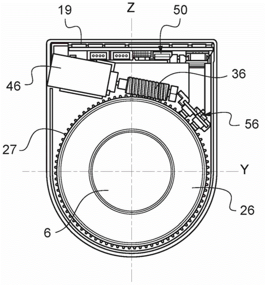 Phoropter, and method for measuring refraction using phoroptor of said type