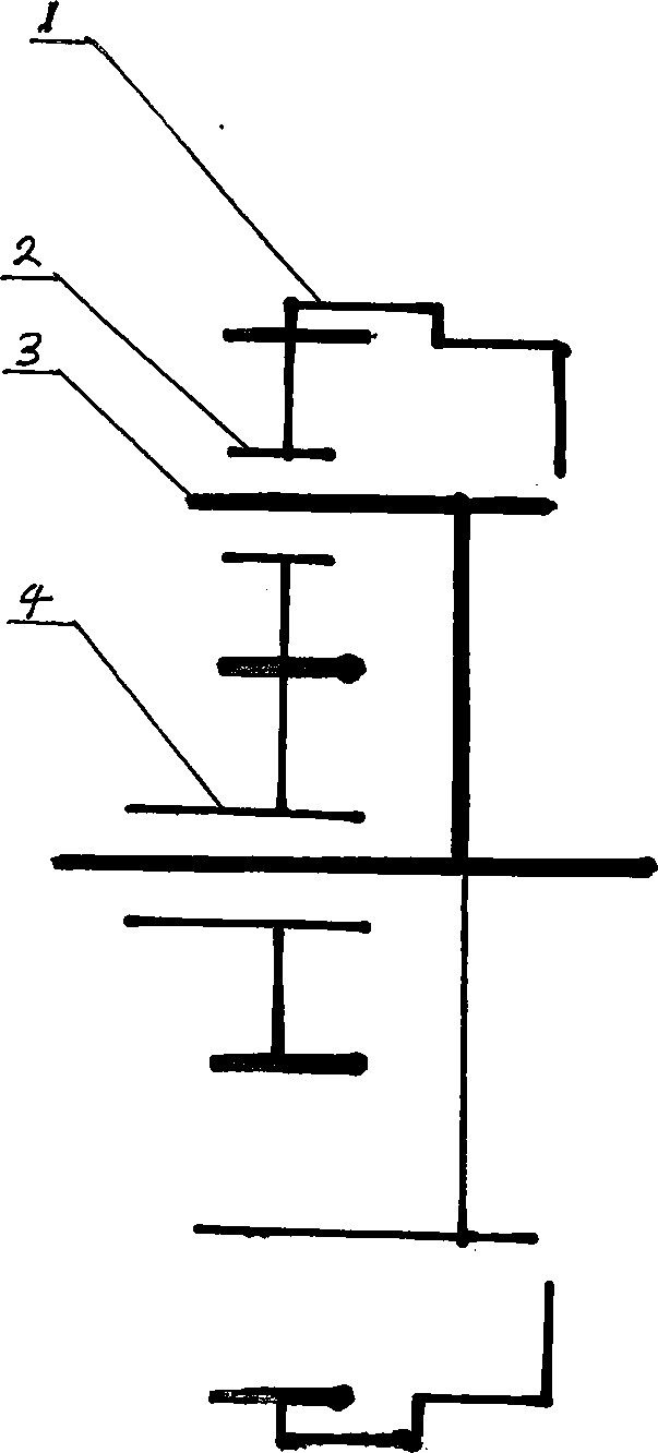 Stepless automatic gear shifting in gear drive