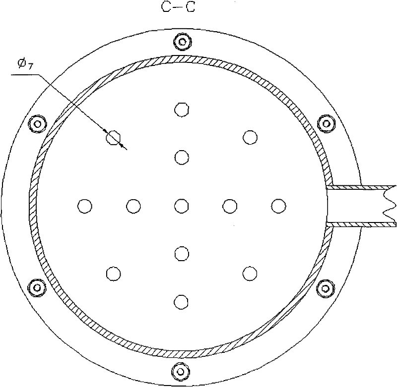 Diffusion type porous medium gas fuel combustor