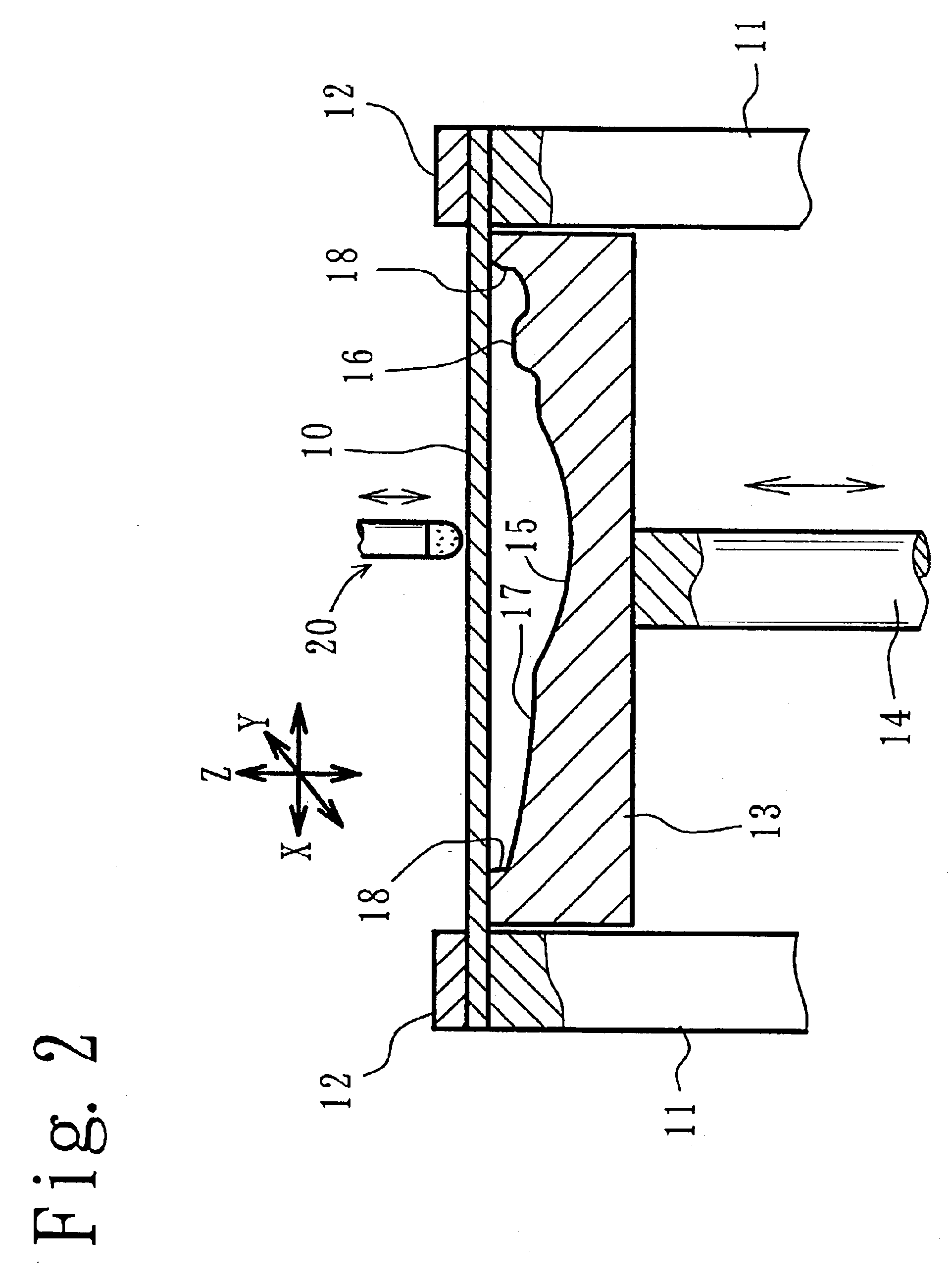 Sequential forming device