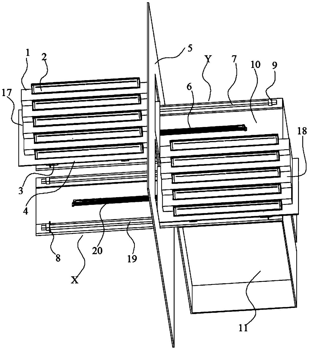 Automatic feeding equipment for thin-wall punching member