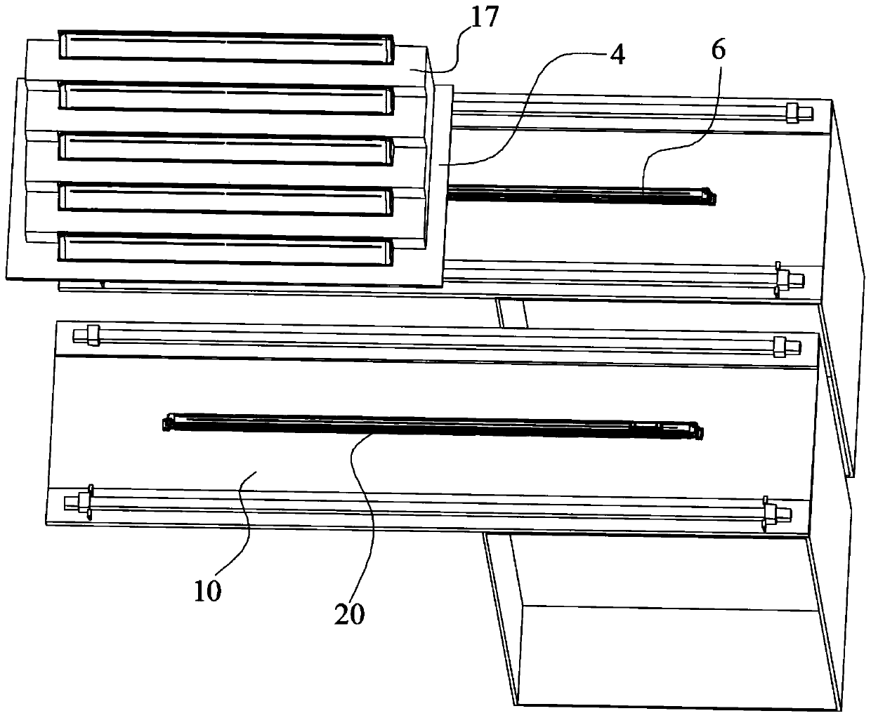 Automatic feeding equipment for thin-wall punching member