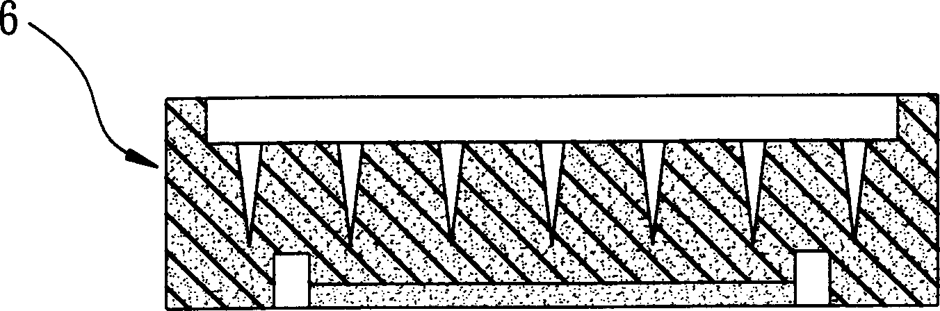 Molding method and mold for shoe sole of foamed colored ethylene-vinyl acetate copolymer