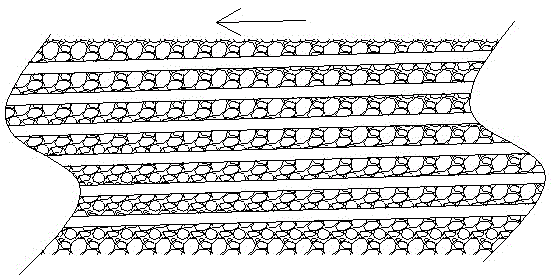 Roadway sidewall intercepting type mine cooling method and system