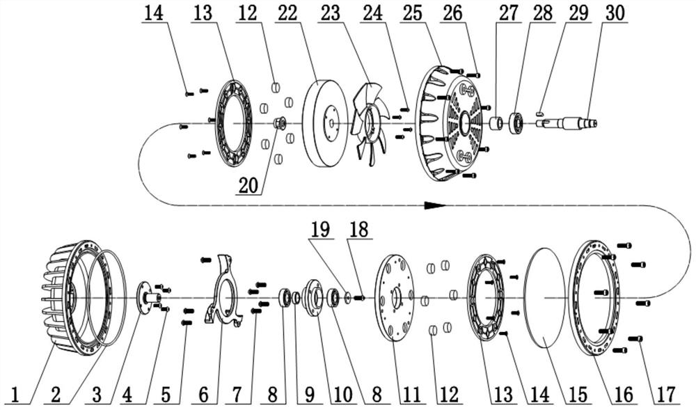 Hydraulic damping device for direct-drive bicycle riding platform