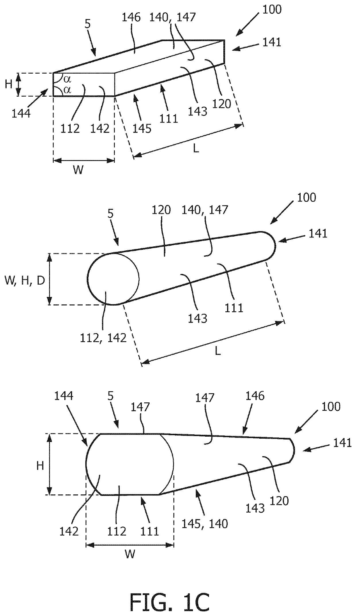 Hld module with cavity for improved light coupling