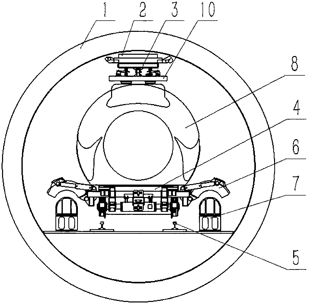 Magnetic levitation pipe transportation system