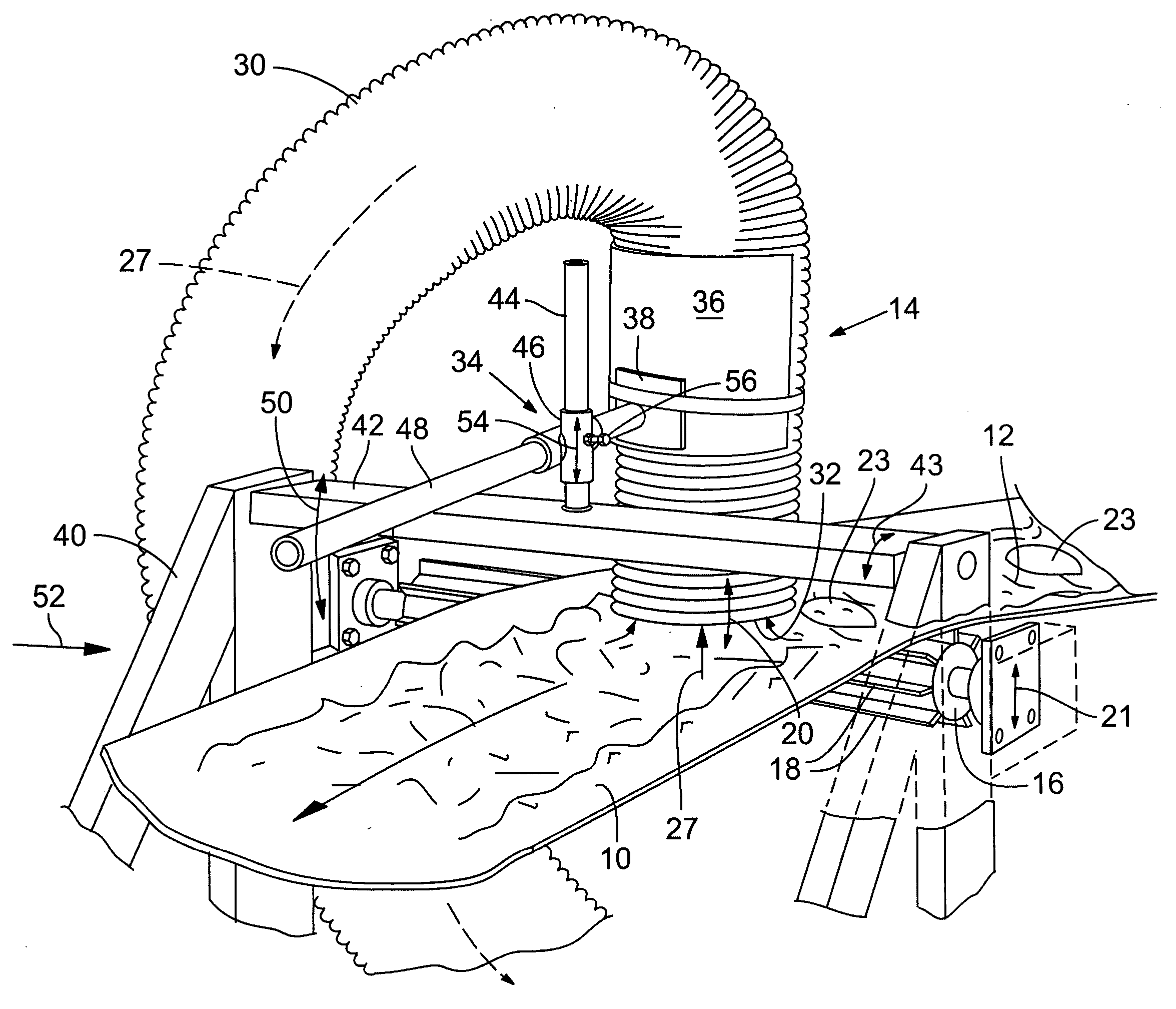 System for removing plastic from recycled material