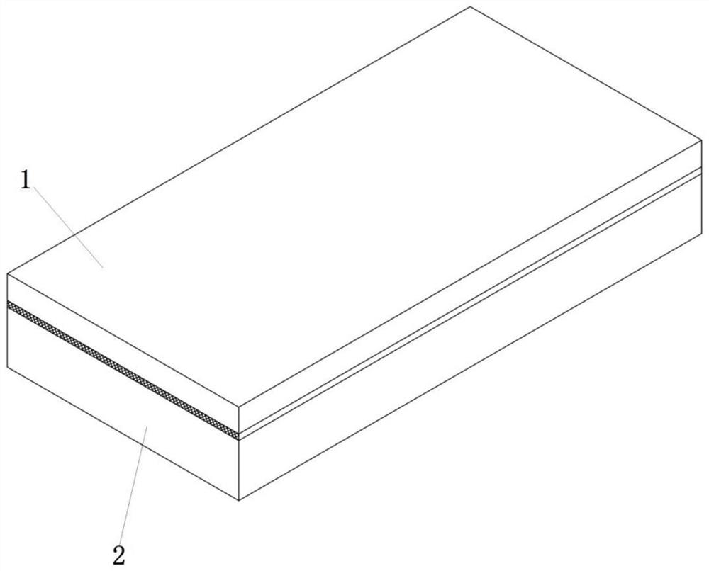 Preparation, application and mattress of a kind of bamboo spring