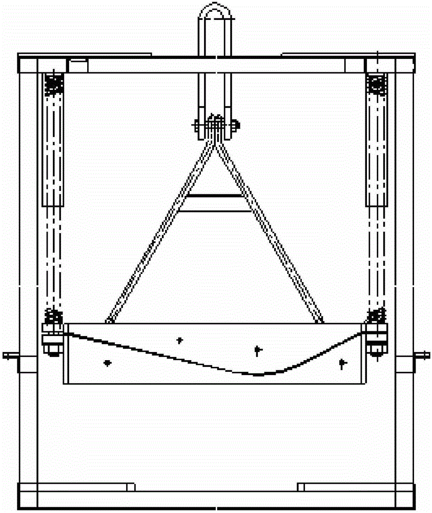 Molded sheet metal part quenching and clamping device