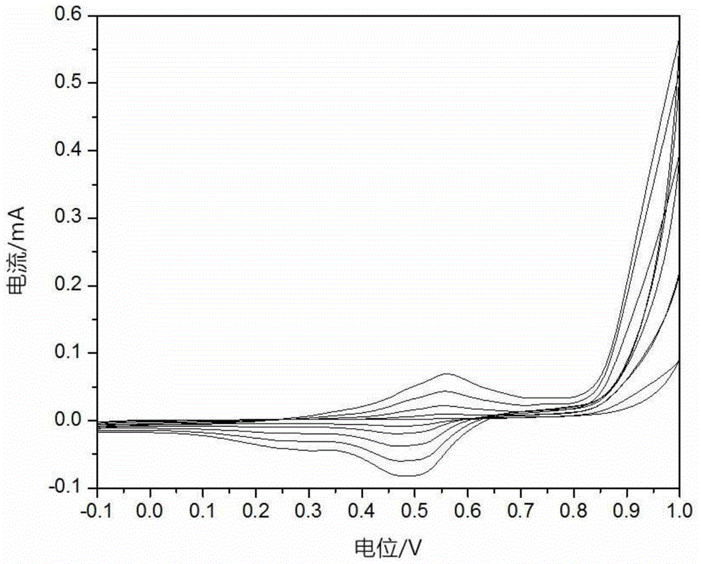 Graphene/polyaniline composite membrane based pH detecting electrode