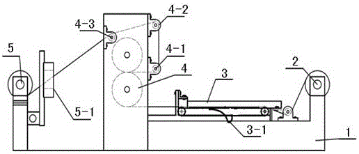 Graphite film calendaring machine