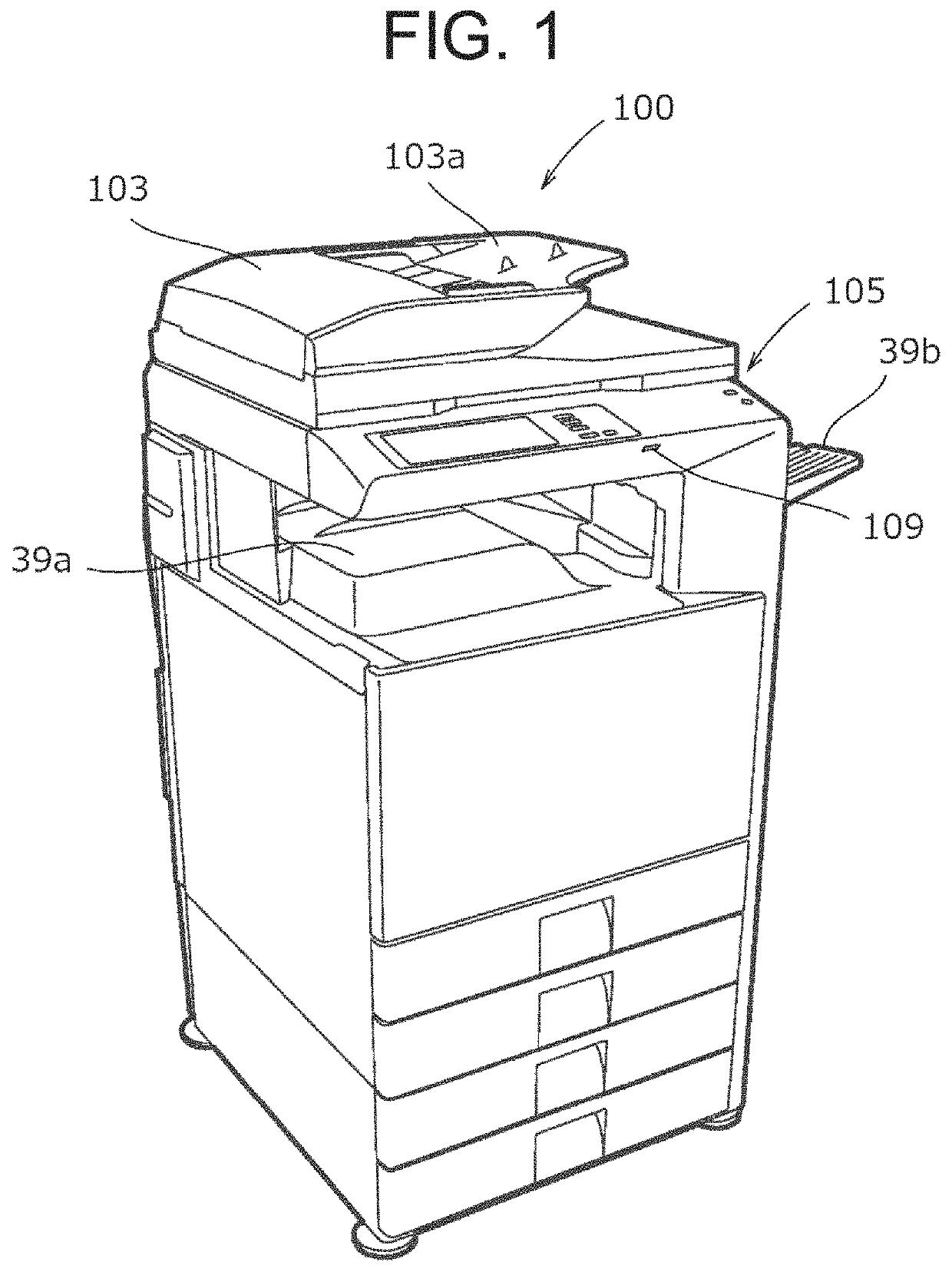 Image forming apparatus including job end notification function and control method thereof