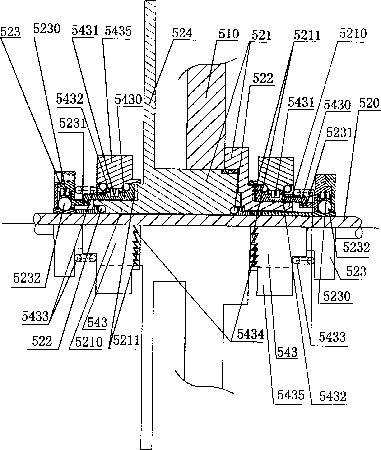 Reciprocating stepping type power-assisted bicycle