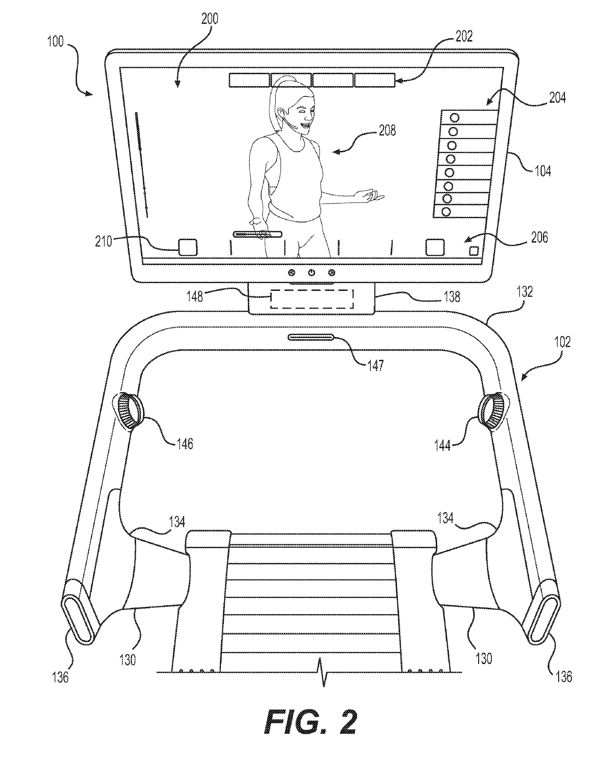 Exercise machine controls