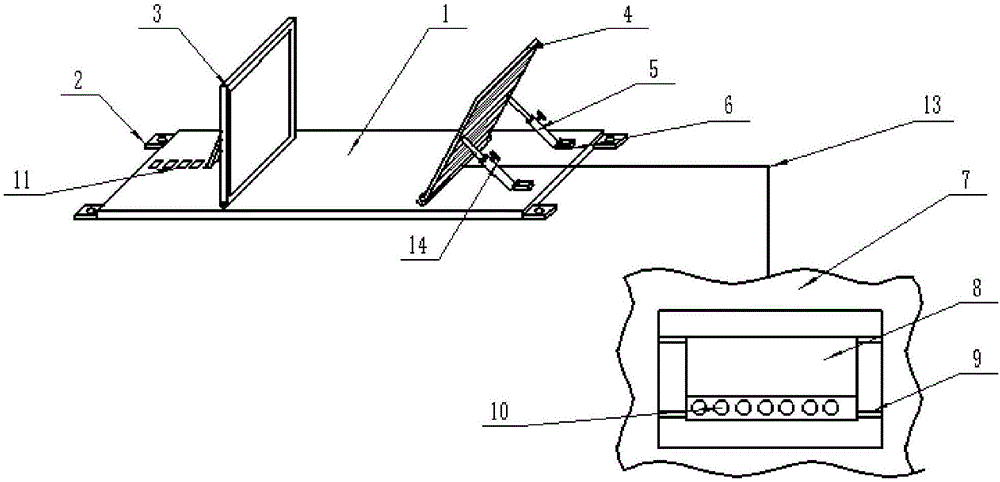 Domestic photovoltaic power generation system device