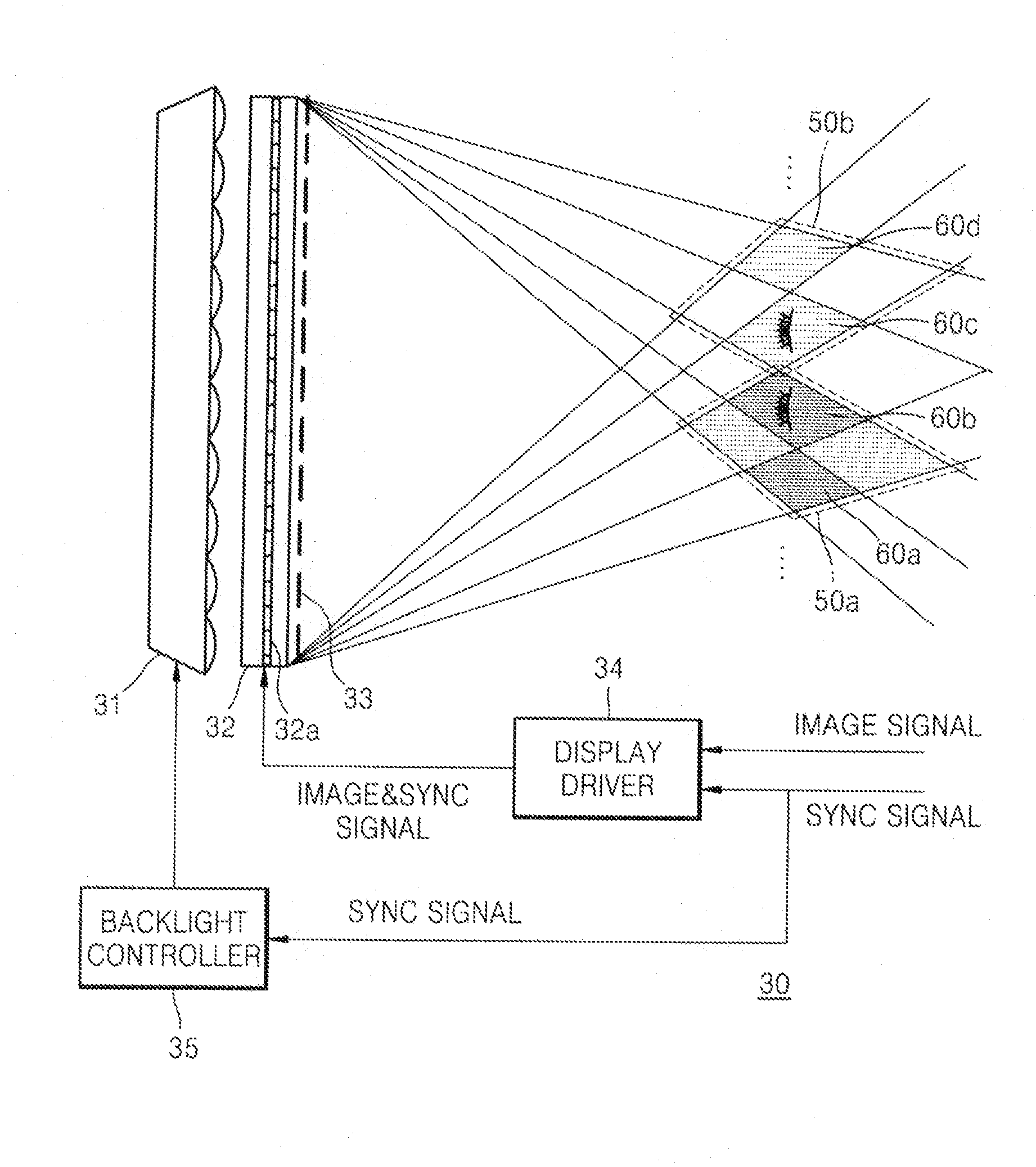 Multi-view autostereoscopic display with improved resolution