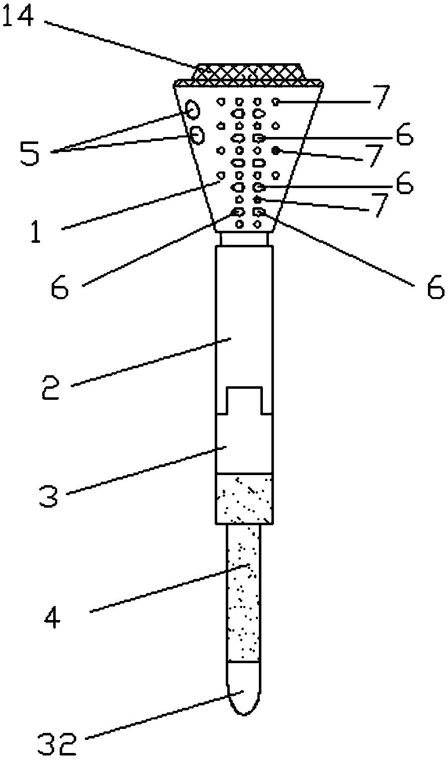 Combined ankle-preserving and knee-preserving tibial shaft prosthesis