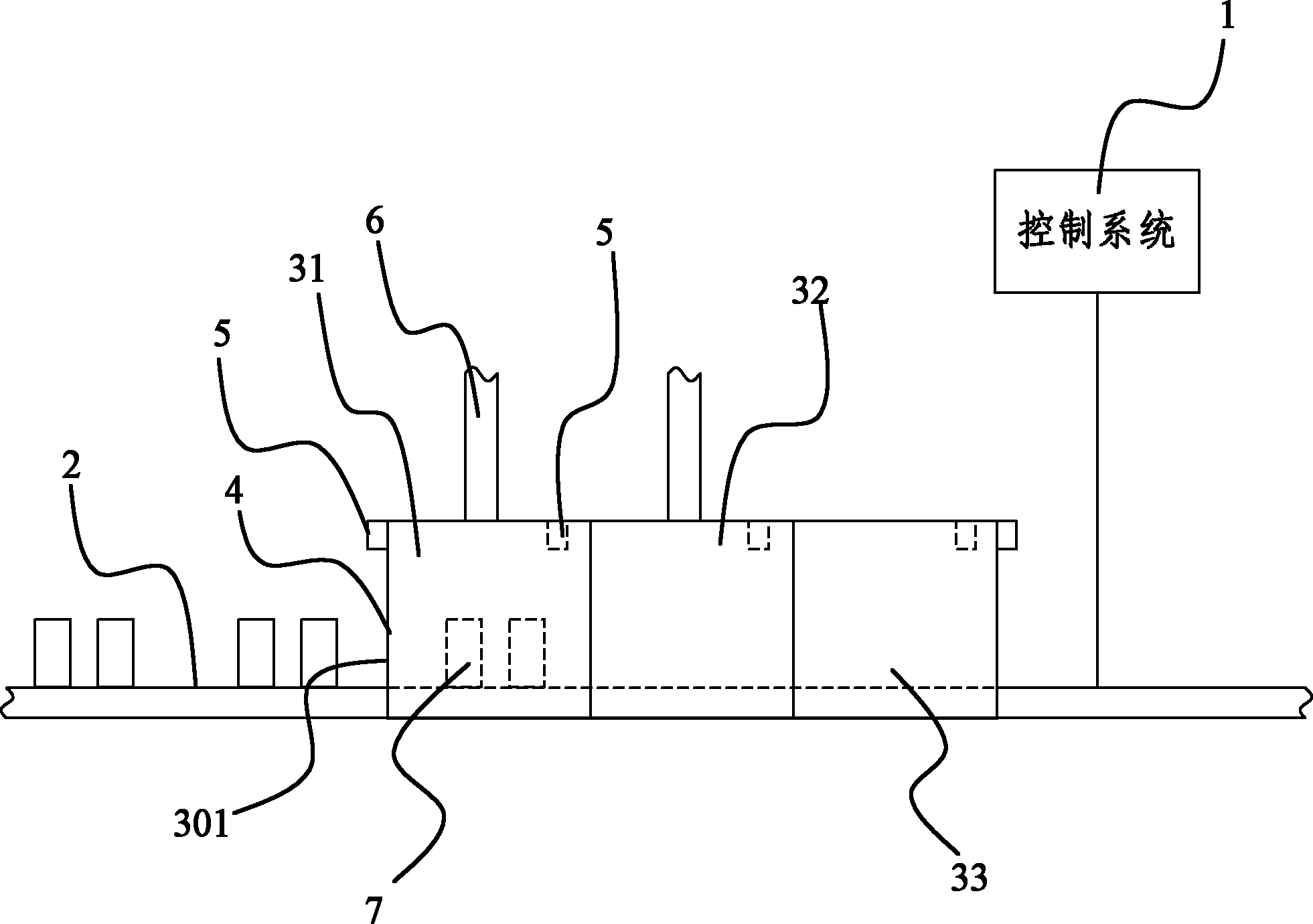 Automatic steam curing system of pipe segment production line