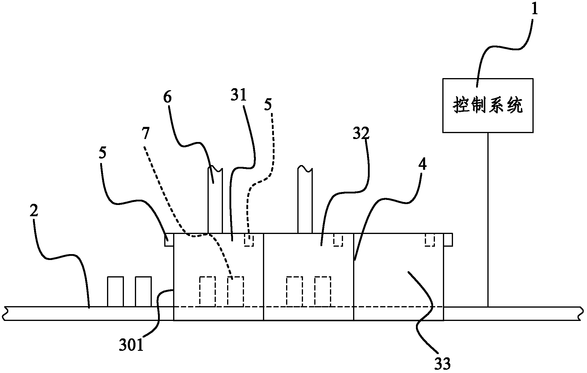 Automatic steam curing system of pipe segment production line