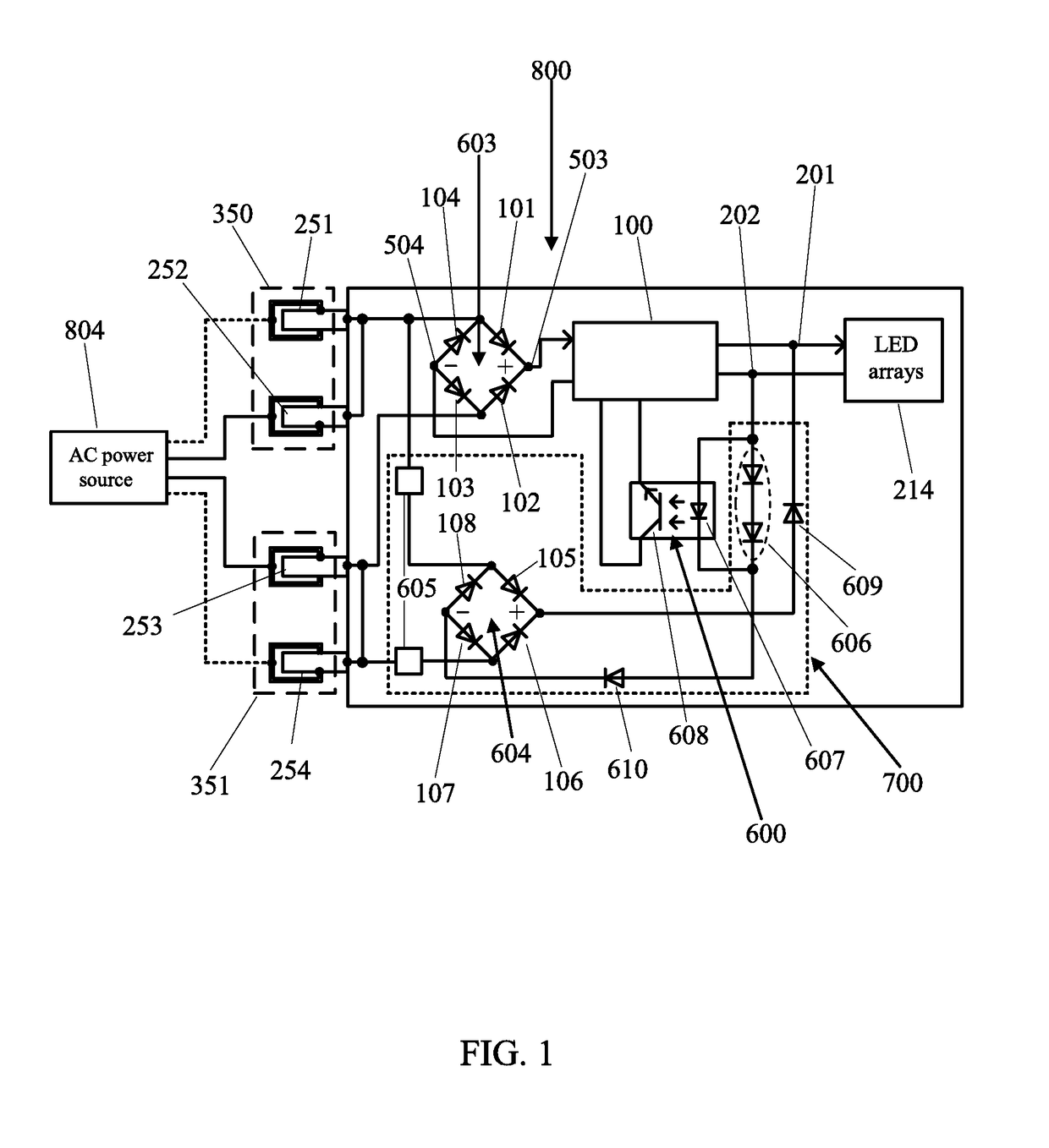 Solid-state lighting with auto-select settings for line voltage and ballast voltage