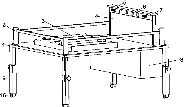 Computer-based digital sand table display platform for pipeline system