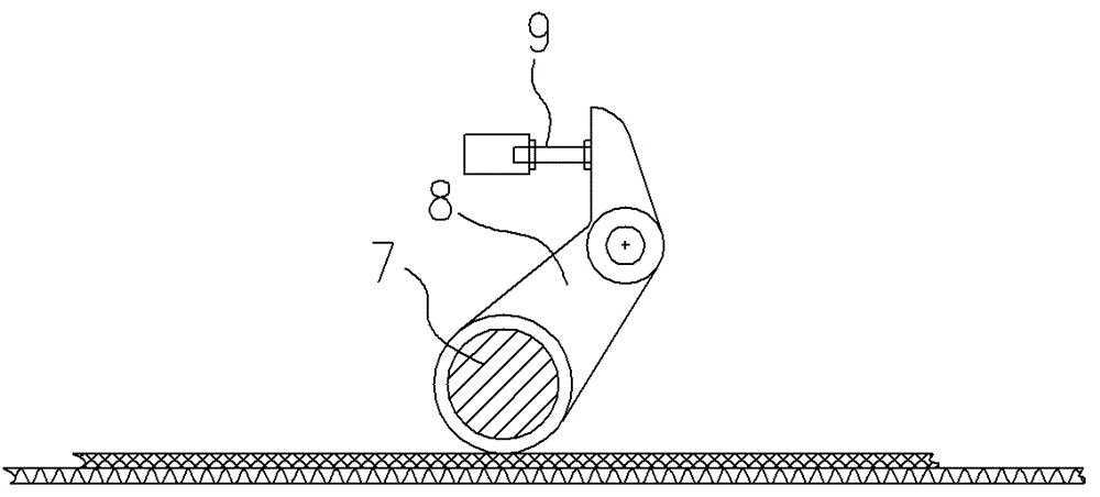 Pressing plate mechanism