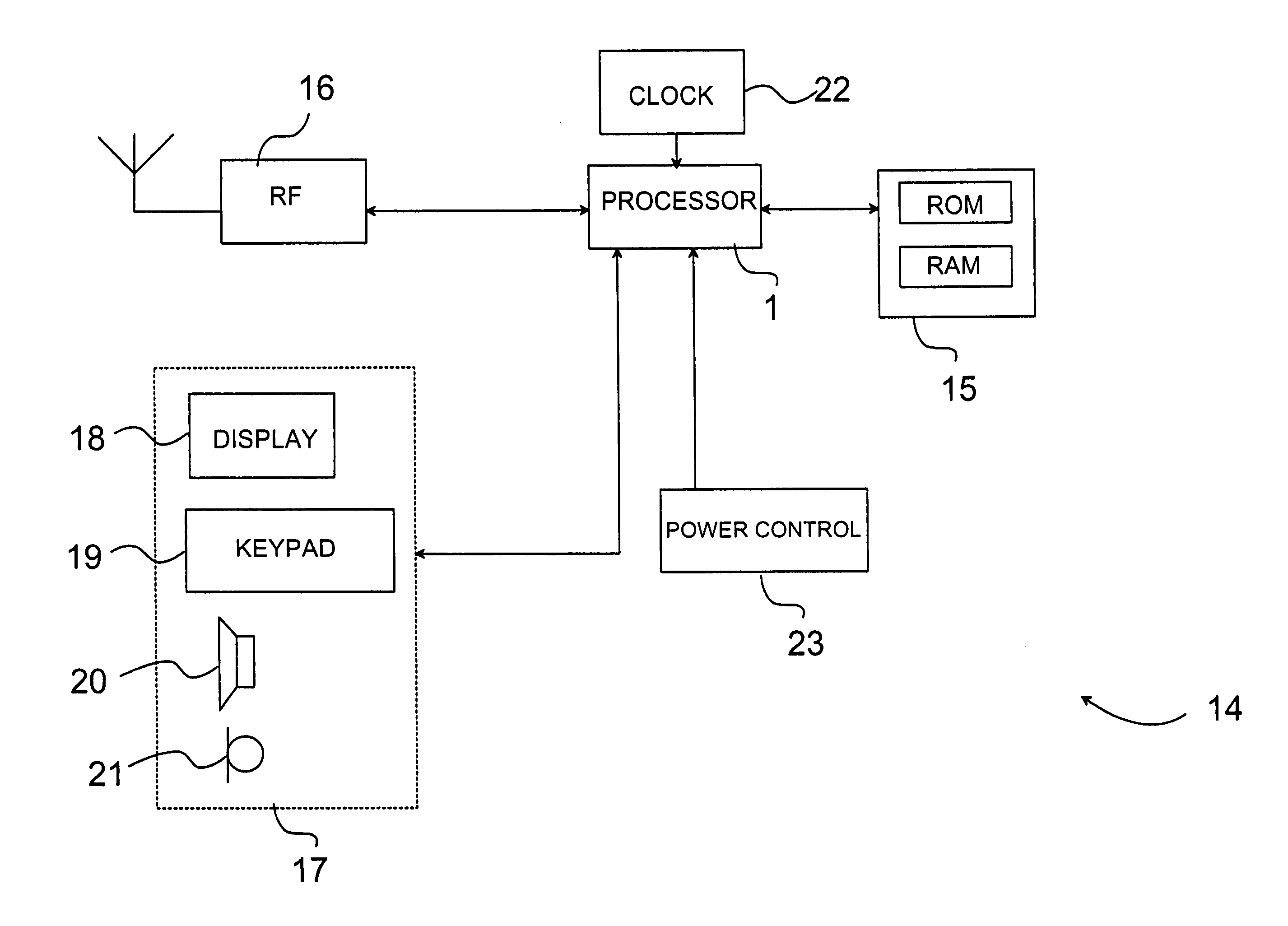 System for controlling operation of a processor based on information contained within instruction word