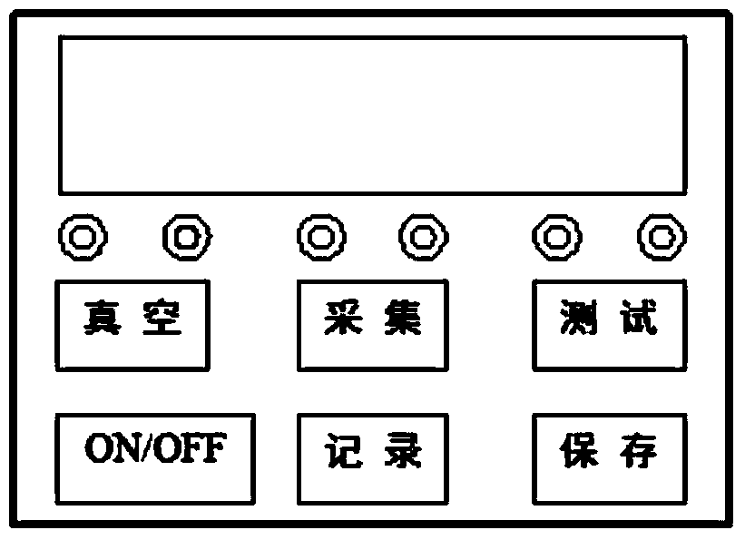 Field coal gas content testing device and method