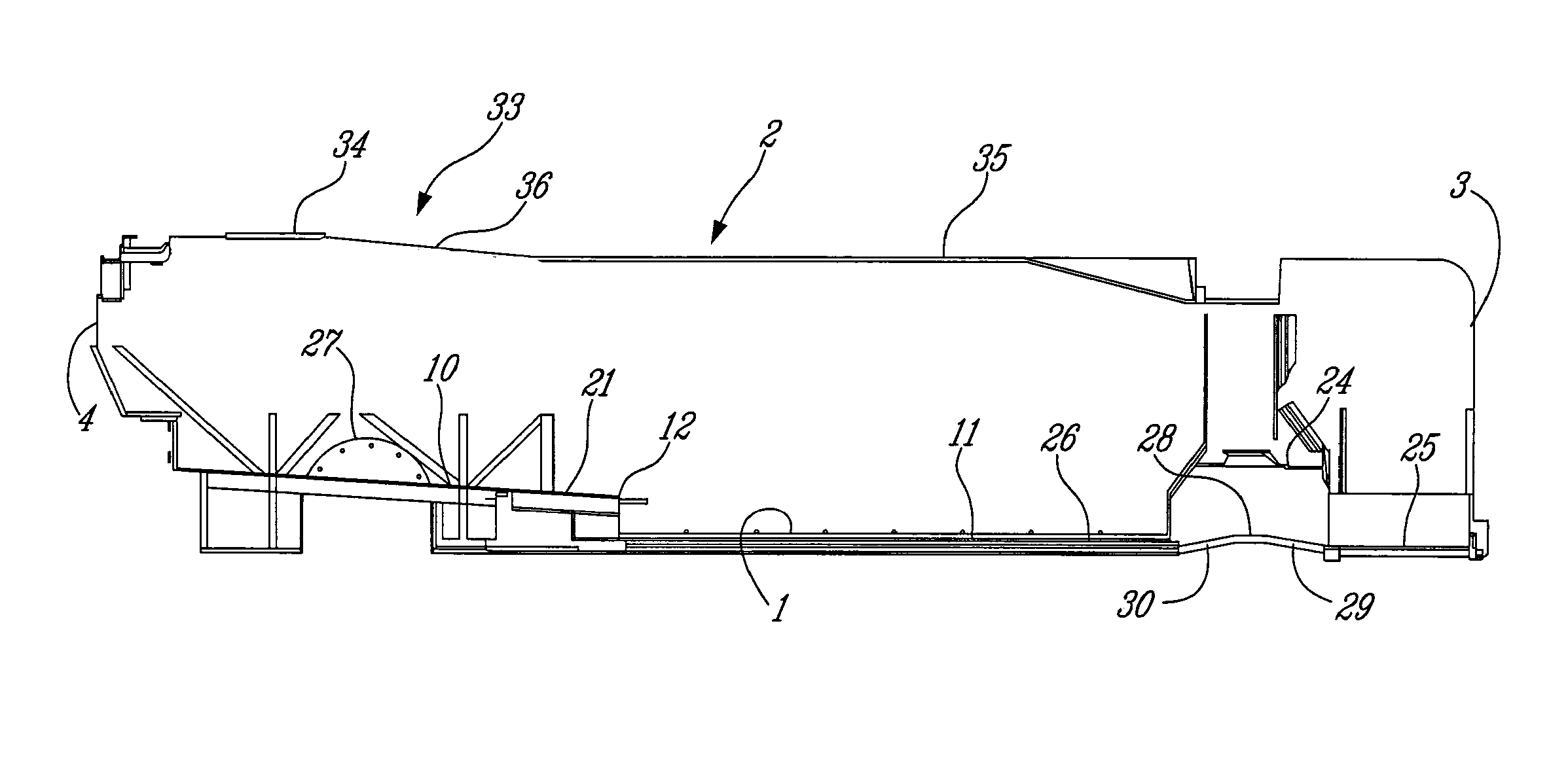 Bus cabin structure