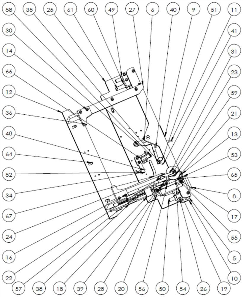 Automatic butt joint unlocking mechanism