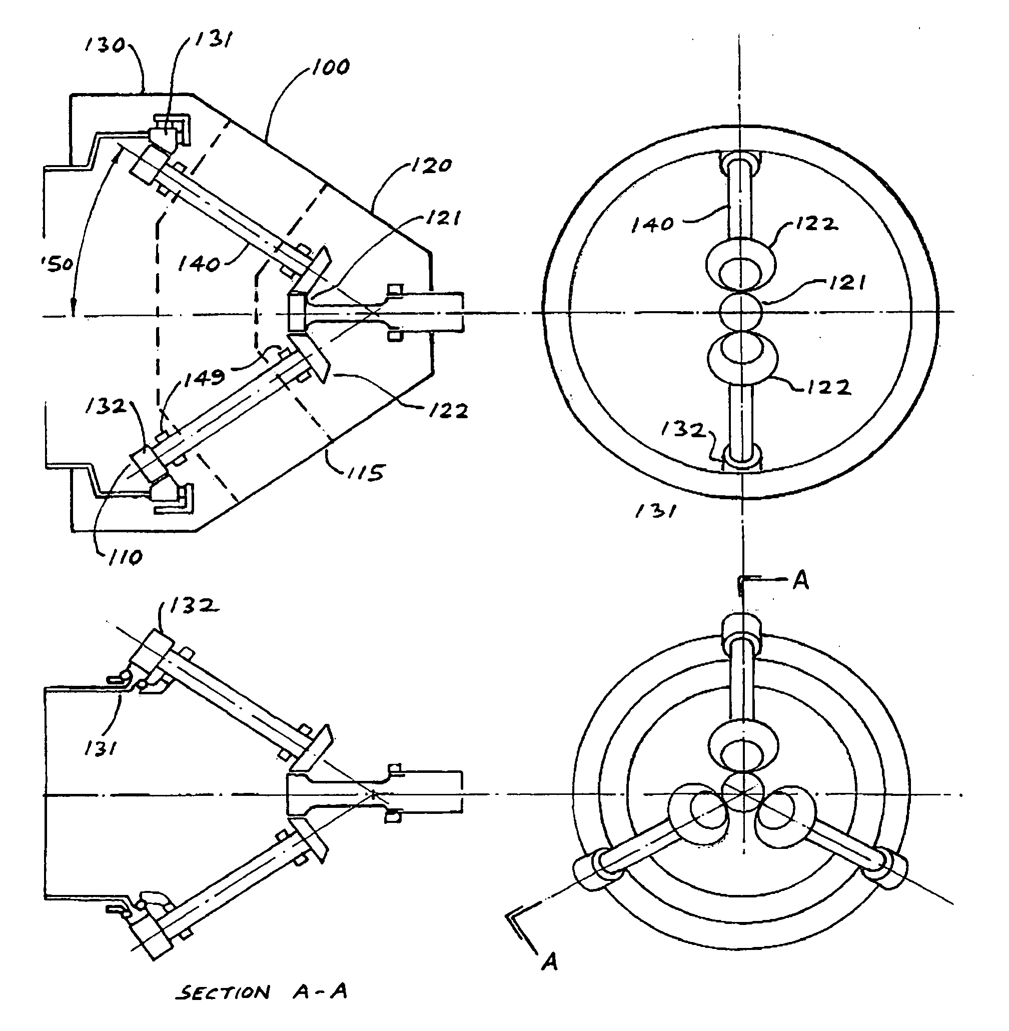 Lightweight reduction gearbox