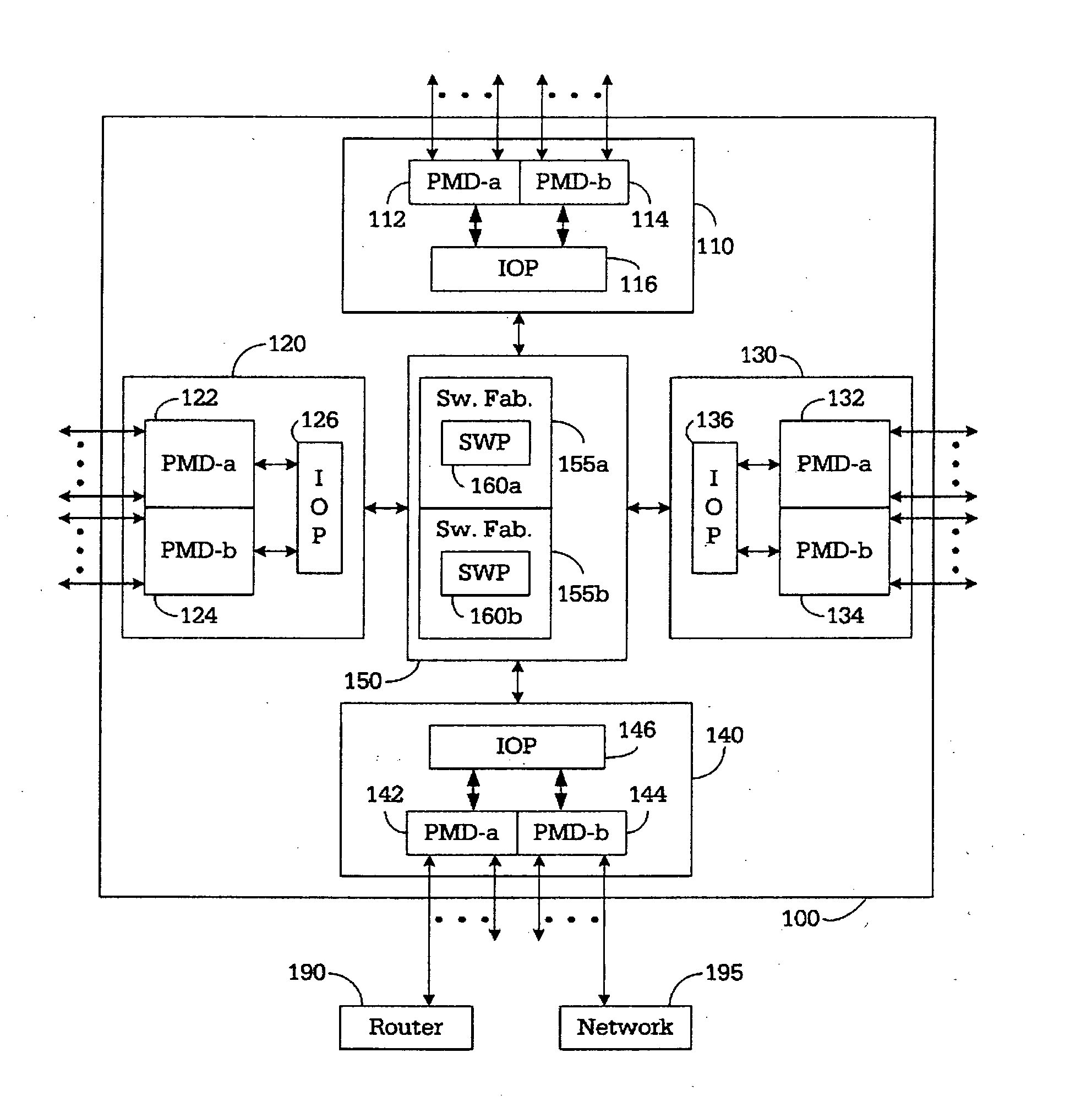 Apparatus and method for maintaining packet sequencing in a parallel router