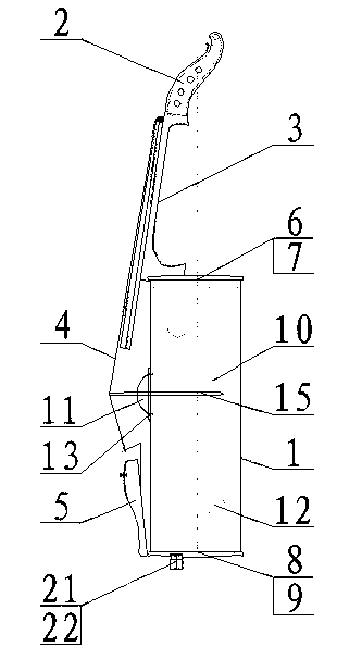 Bamboo string pulling qin manufacturing process