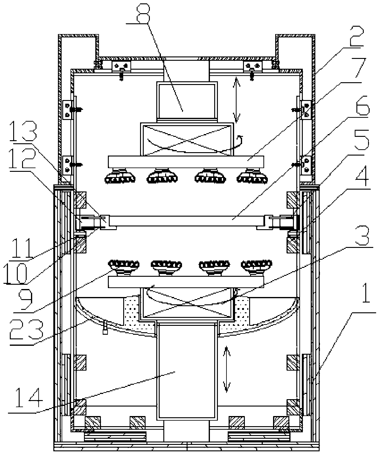 Spraying equipment for building decoration