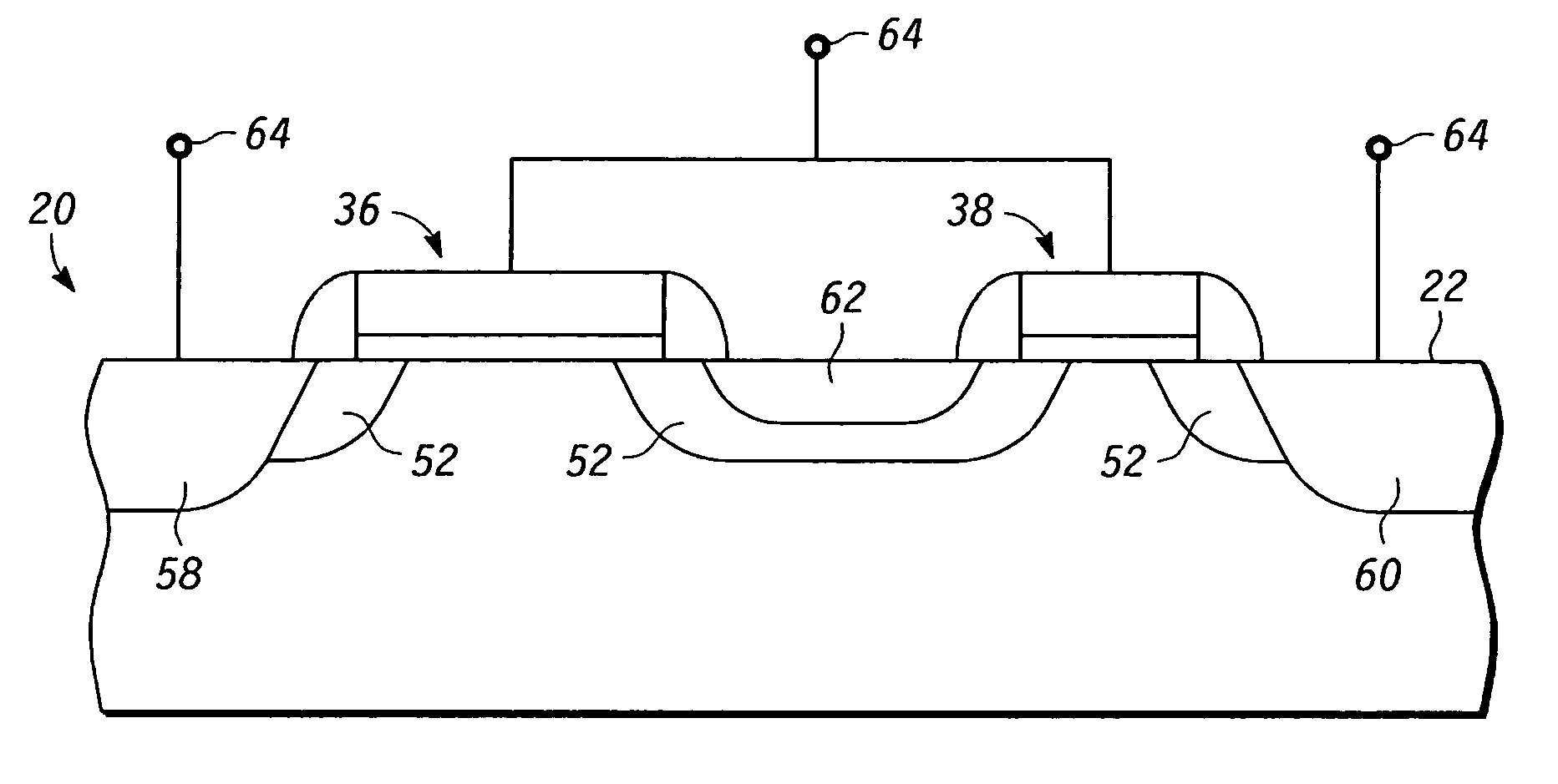 Multi-gate semiconductor device and method for forming the same