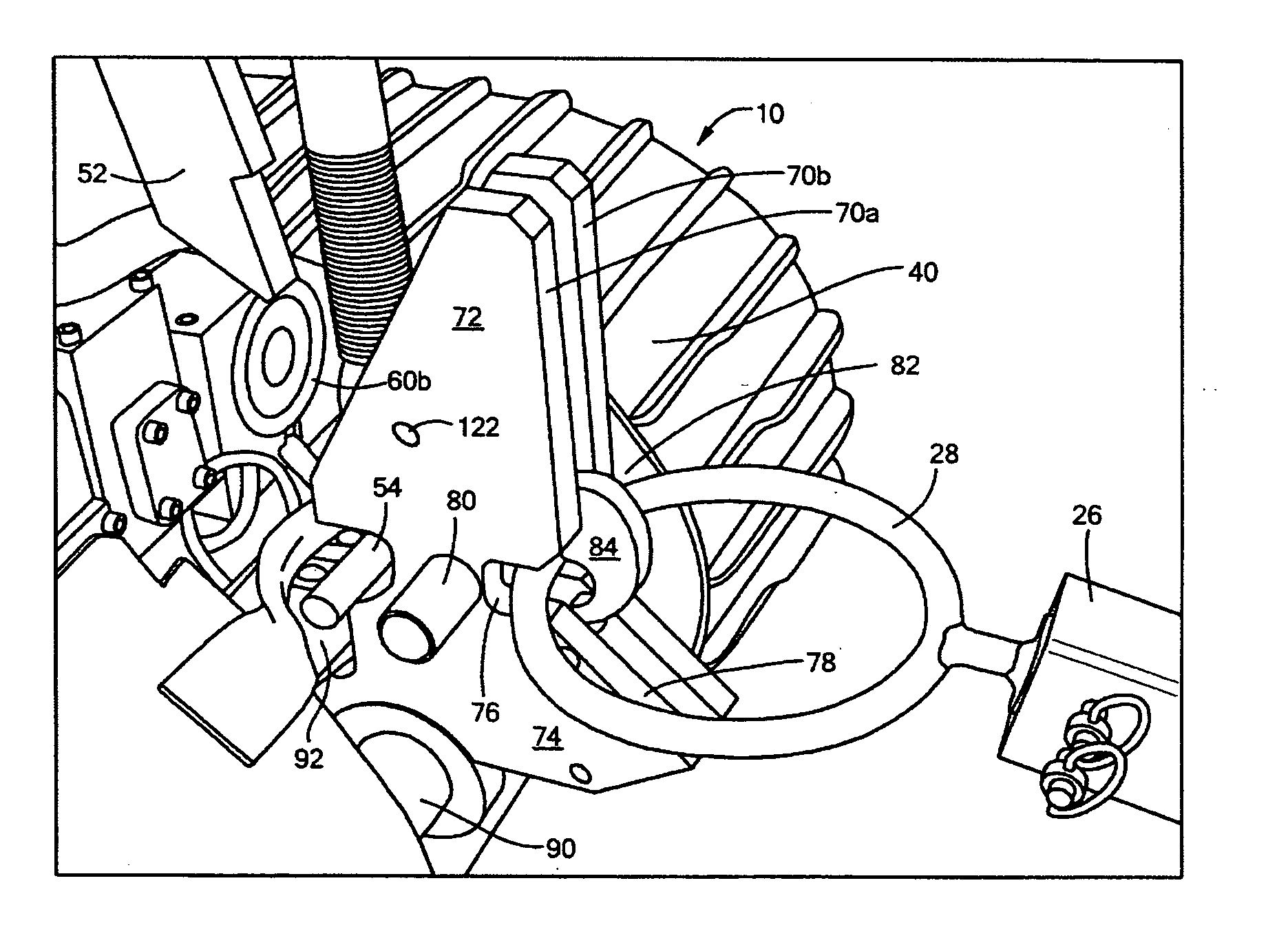 Trailer and hitch mechanism for a robot