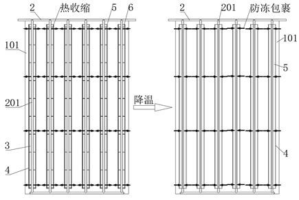 Anti-freezing flat-plate solar collector