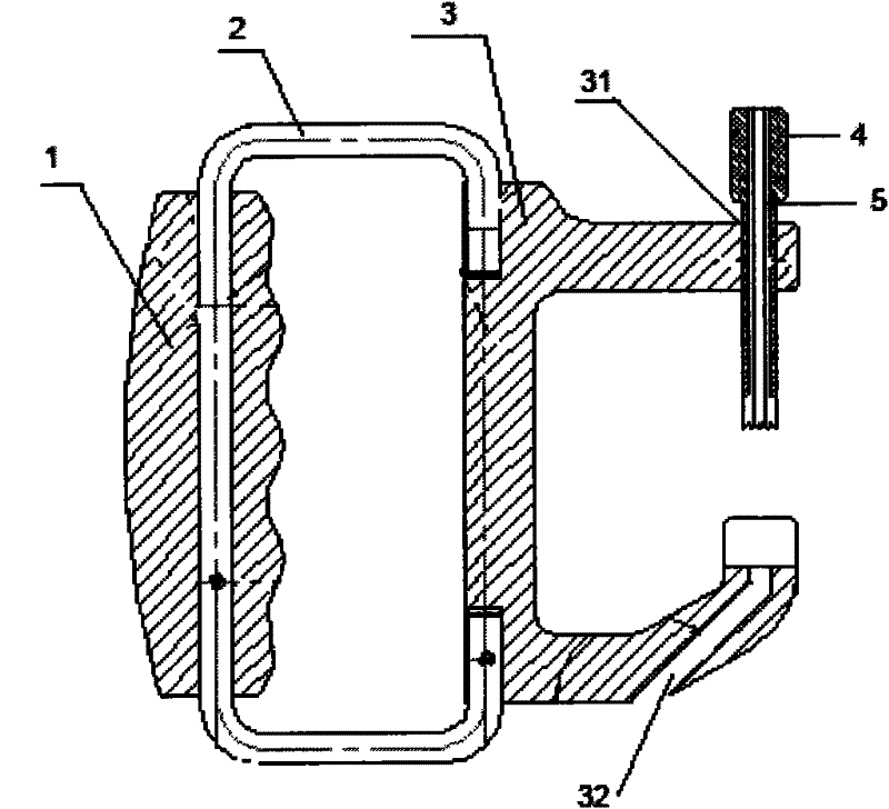 Clavicula hook inner lock catch guide apparatus