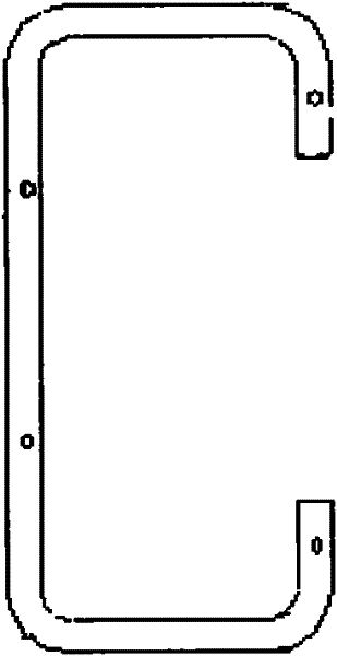 Clavicula hook inner lock catch guide apparatus