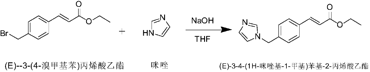 Preparation method of Ozagrel sodium