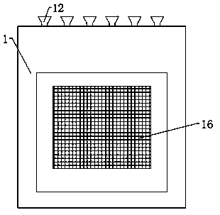 Universal machine box good in heat dissipation effect