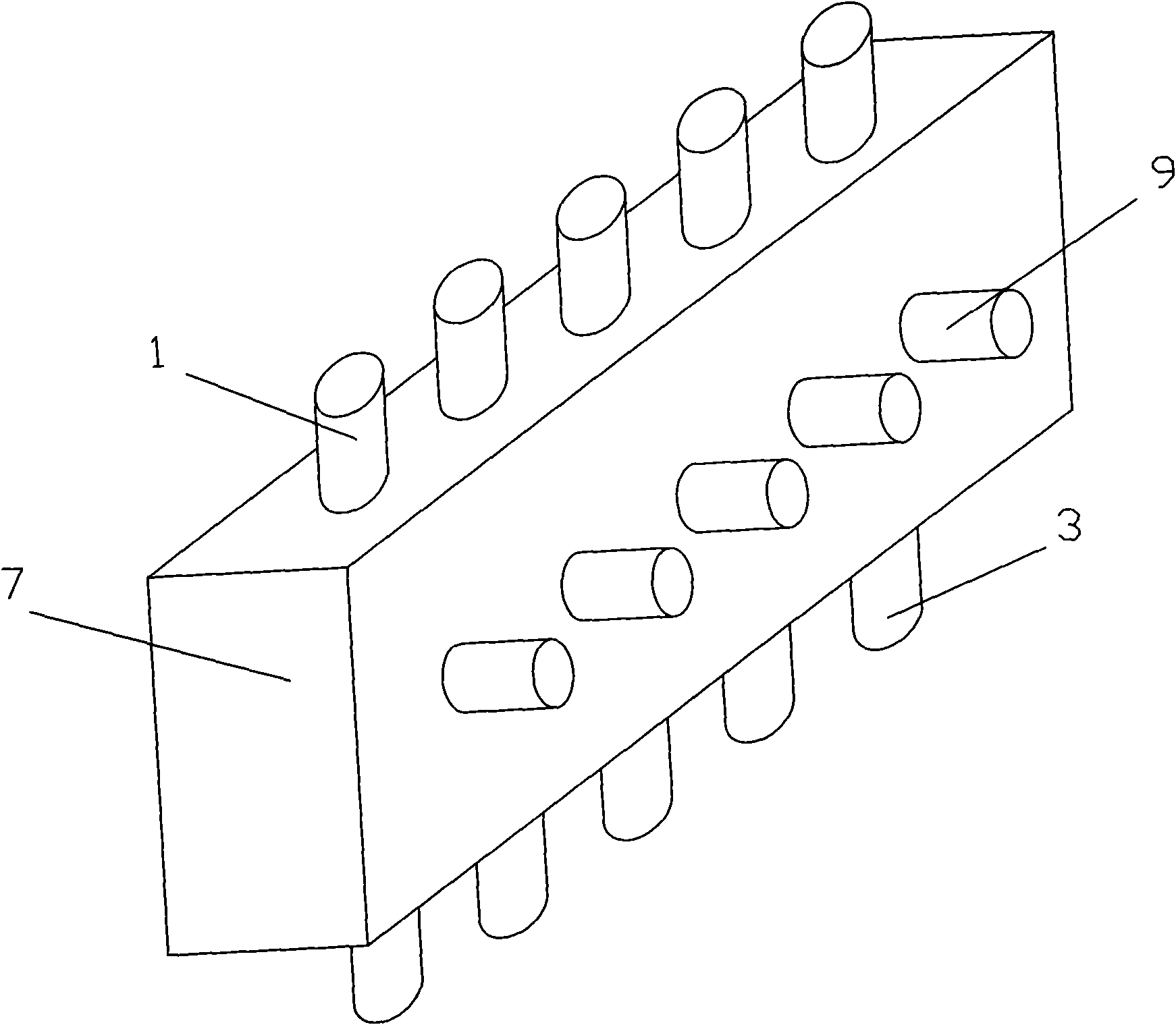 Multiway combined type satellite power divider