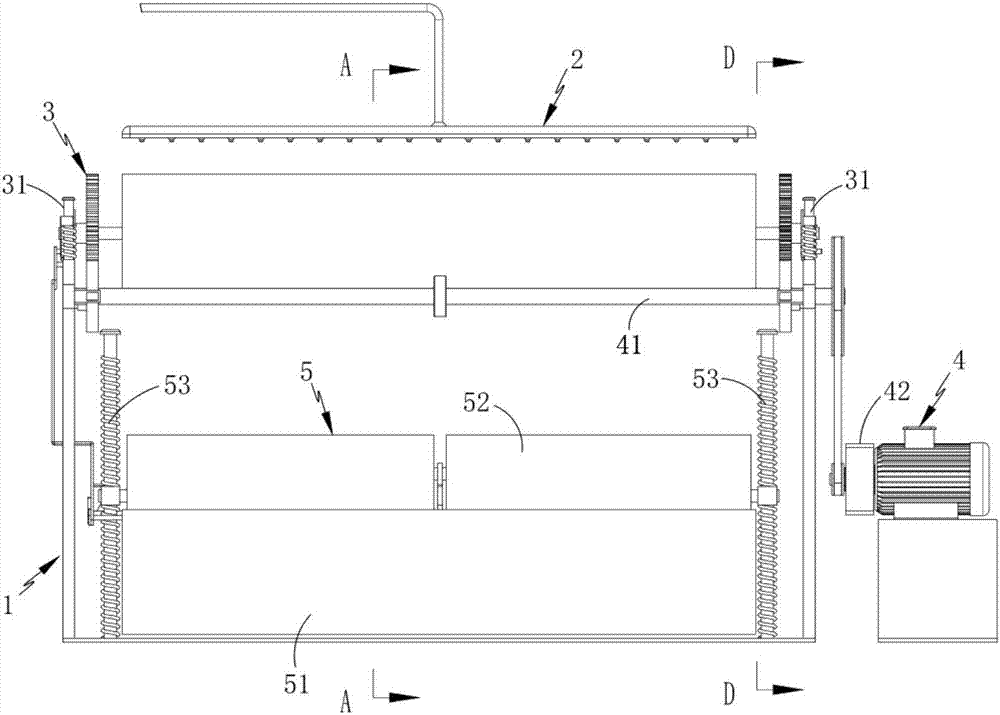 Semi-automatic dyeing cleaning system