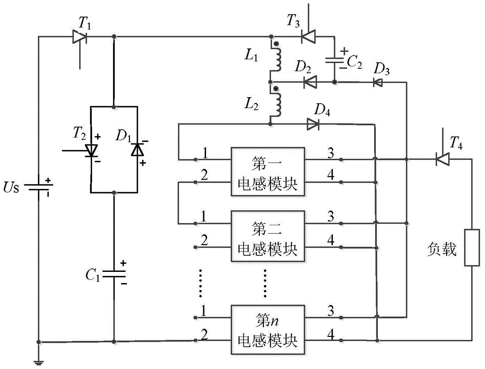 An Inductive Energy Storage Pulse Power Supply for Electromagnetic Emission